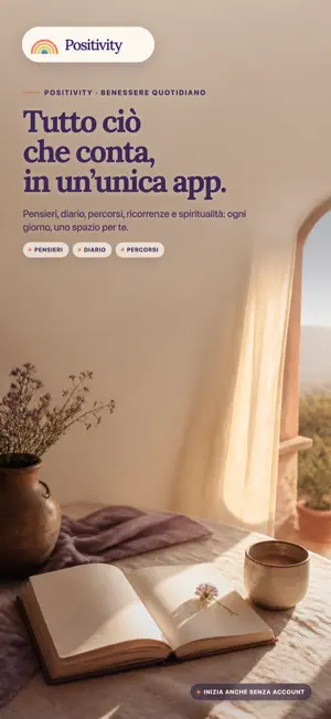 Positivity: il tuo benessere screenshot 1