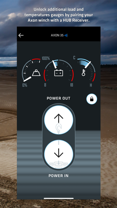 WARN HUB Wireless Control Screenshot