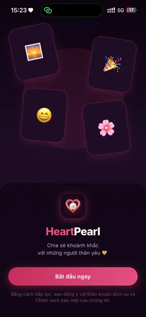 HeartPearl screenshot 1