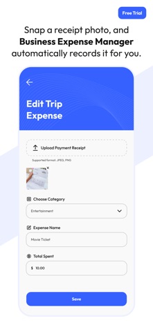 Business Expense Manager screenshot