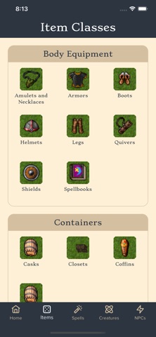 Tibian Almanac screenshot