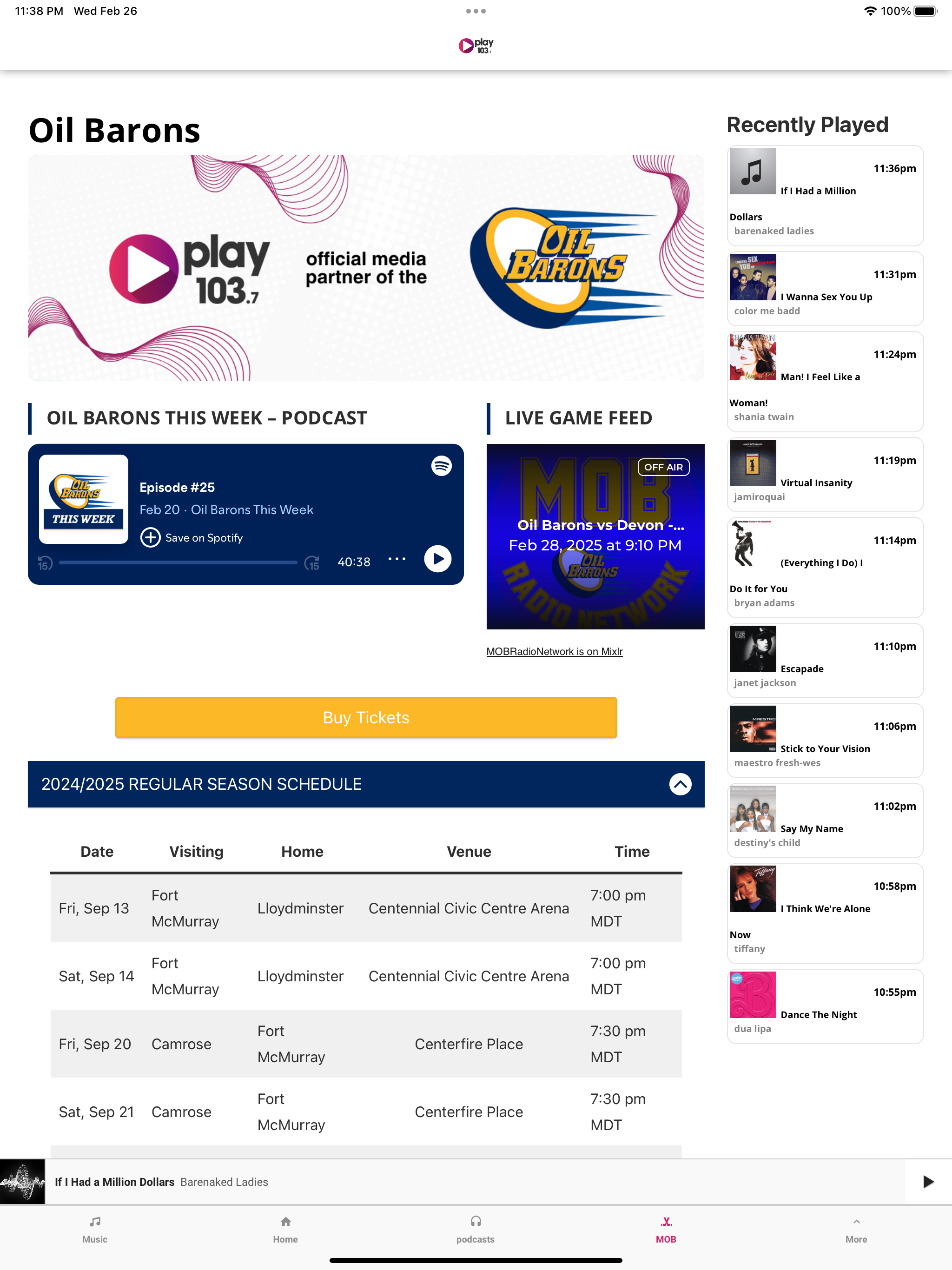 play 103.7