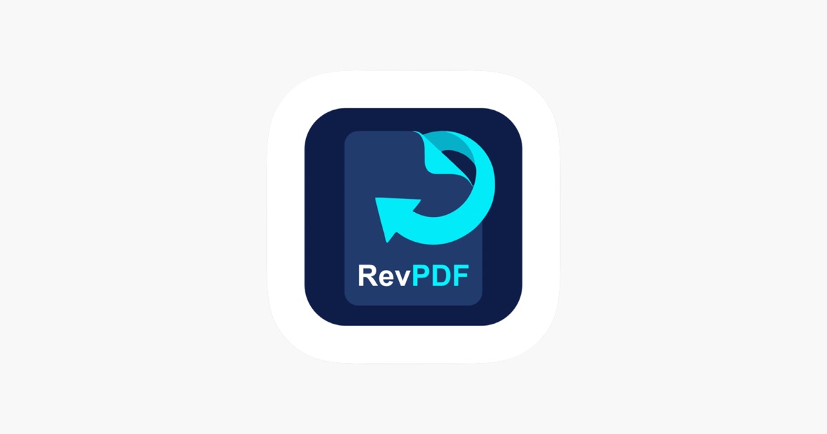 ‎App RevPDF: PDF Editor & Converter - App Store