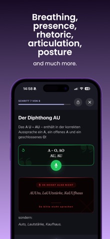Besser Sprechen: Voicetraining Screenshot 5 of 10