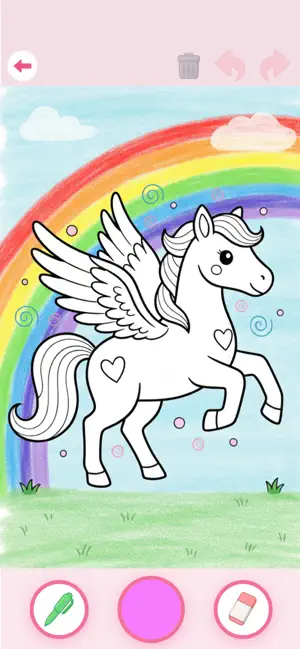 Princess Coloring for Kids! screenshot 2