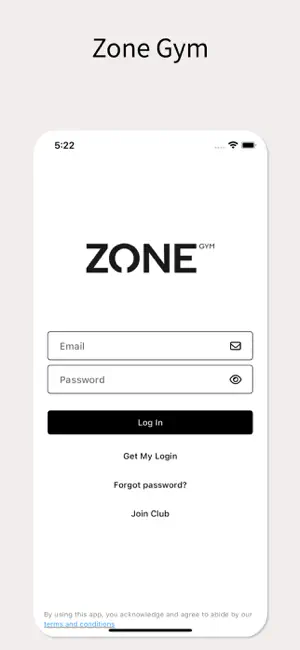Zone Gym screenshot 1