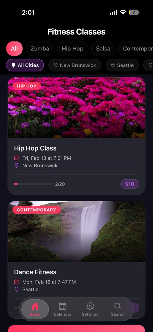 iPhone screenshot