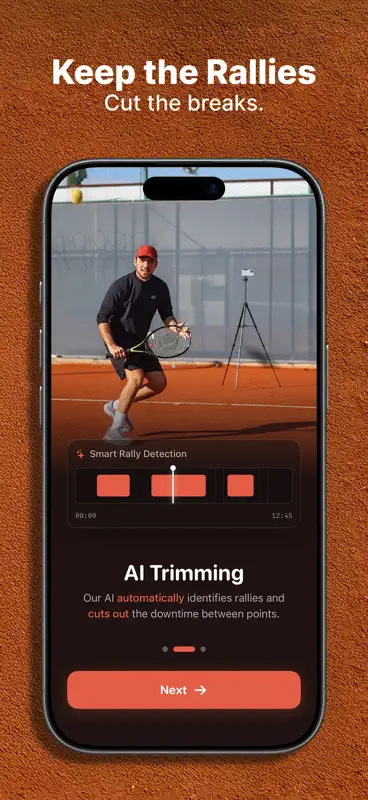 TennisCut: Análise de tênis screenshot 3 of 7