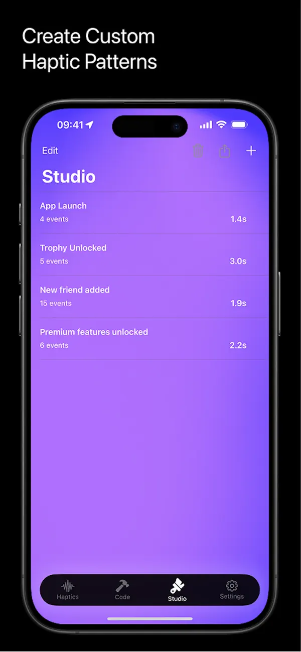 #5. Haptics Touch: Vibration Test (iOS) Ved: Keyhan Mortezaeifar