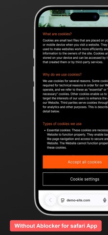 Ad Blocker for Safari screenshot