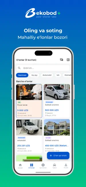 Bekobod Plus — shahar ilovasi! screenshot 2