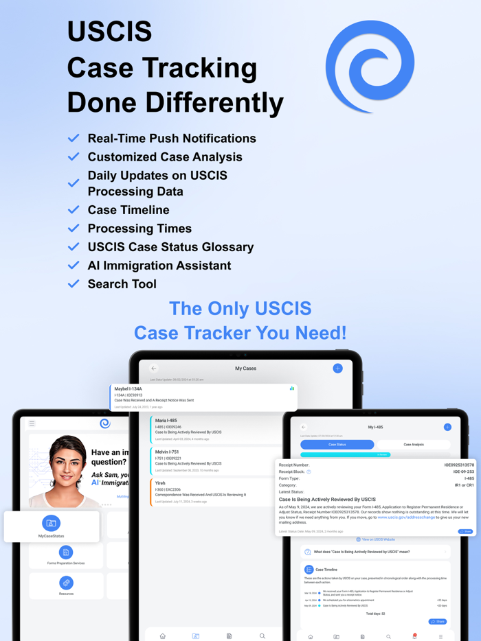 Your USCIS Case Tracker Pro