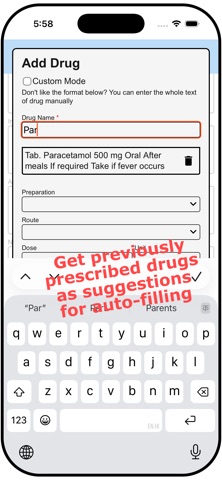 Digital Prescription Maker screenshot