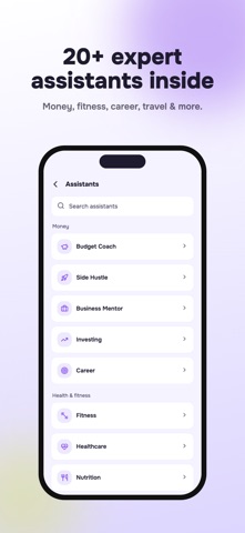 Genie: AI Chat & Coach Screenshot 3 of 6