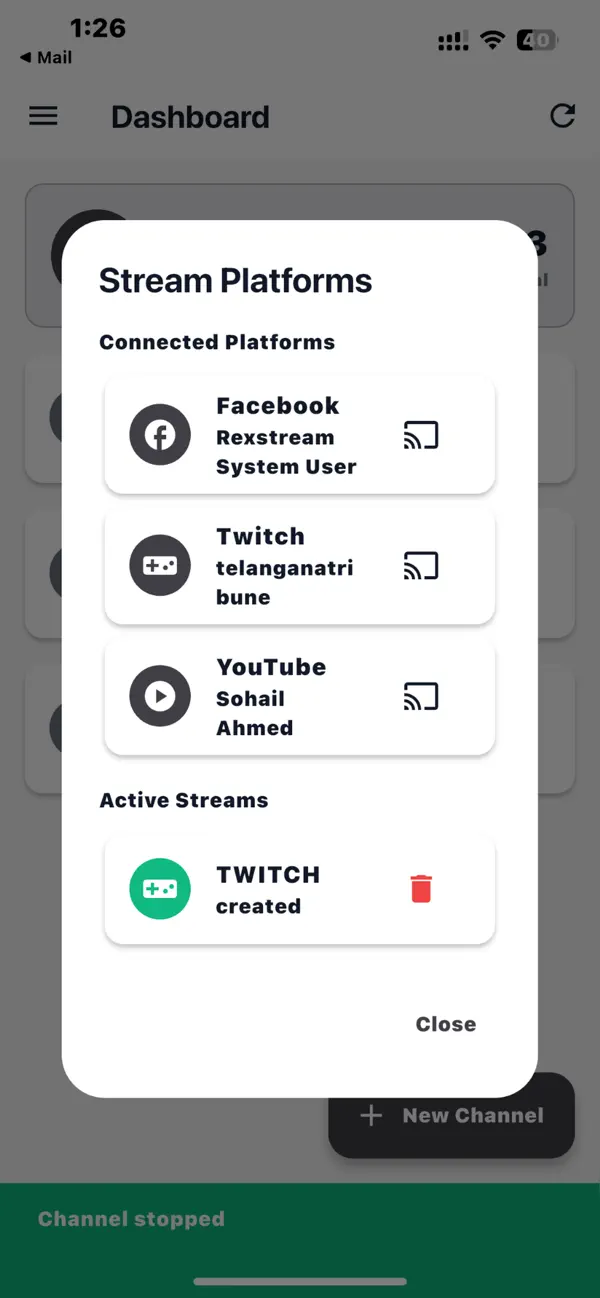 #2. Rexstream (iOS) Ved: Tech Avenue Labs