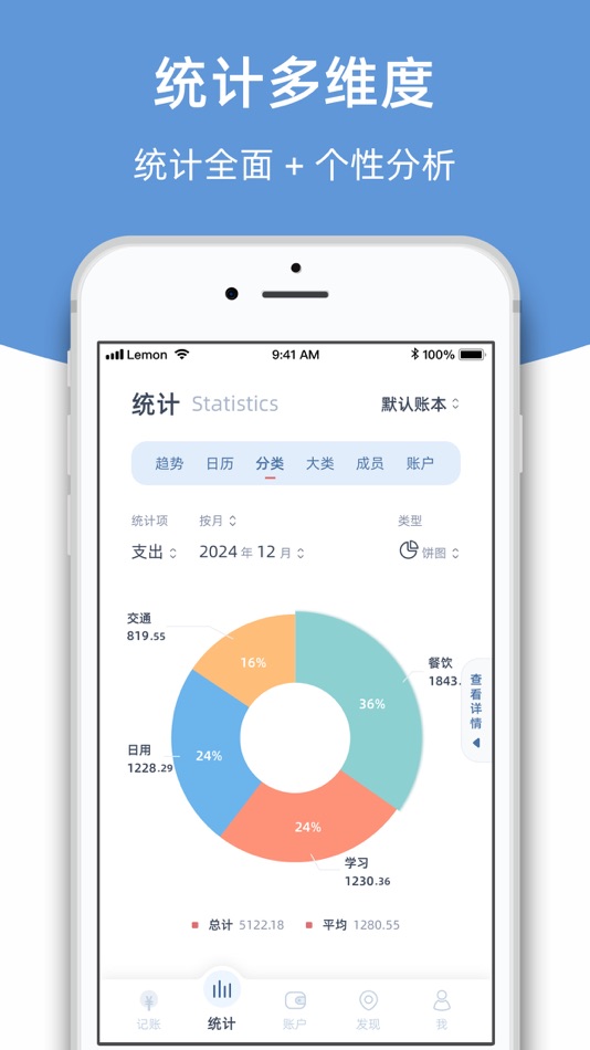 #3. 柠檬记账-没有广告的记账软件 (iOS) 由: Chengdu Ningmengyoumeng Science & Technology Co., Ltd