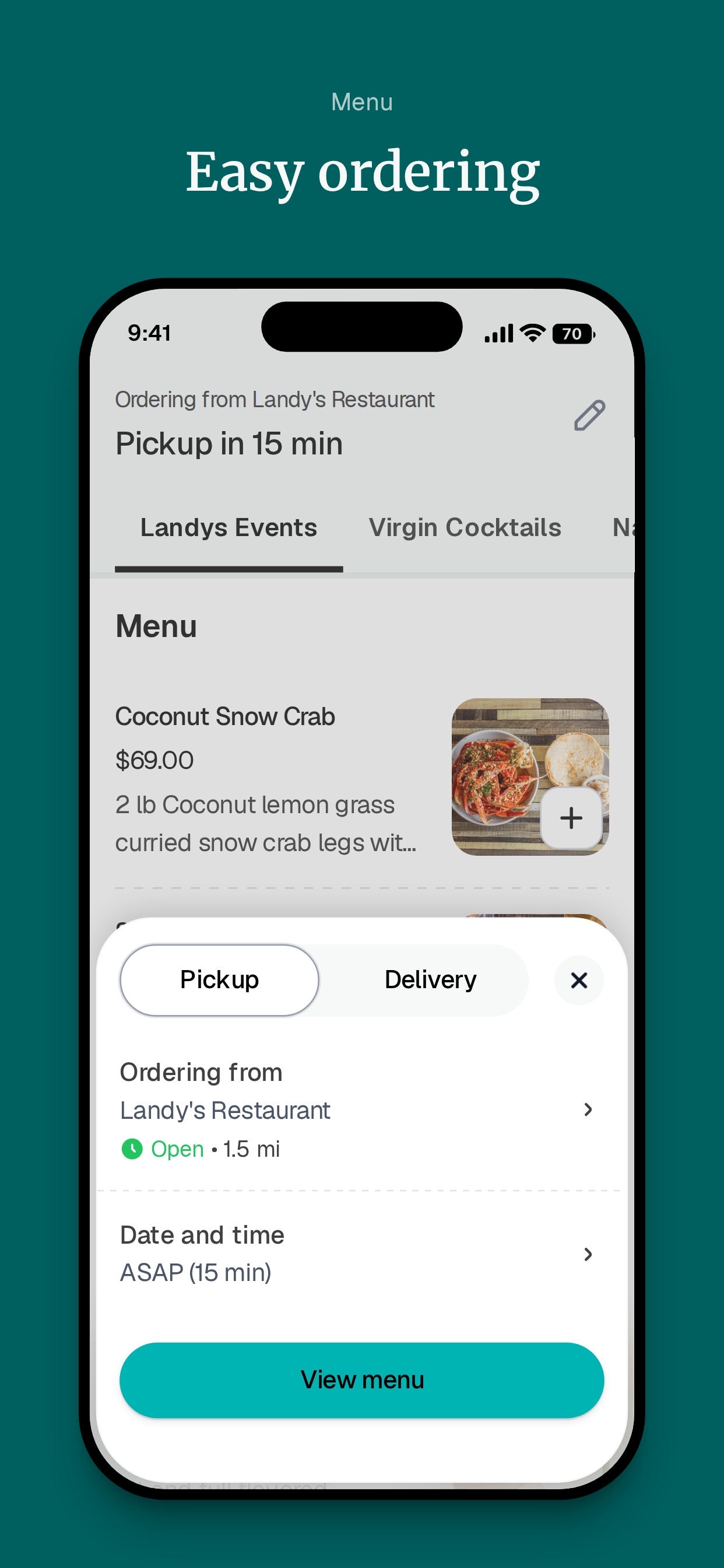 Landy's Restaurant screenshot 3