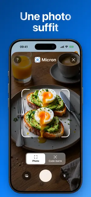Micron: Compter les Calories iPhone screenshot 2