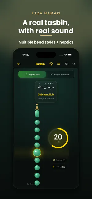 Prayer Debt: Qibla & Dhikr screenshot 4