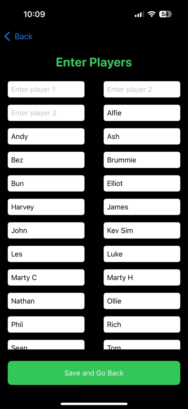 Screenshot #2 pour Golf Groups