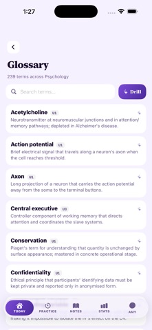 QCAA Study Psychology iPhone screenshot