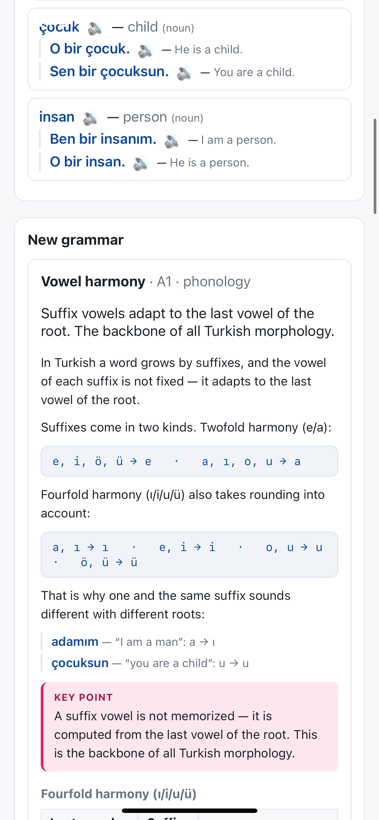 Turkish A2 in English screenshot 2