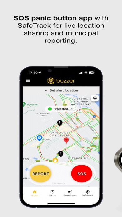 Buzzer - Community Safety Screenshot