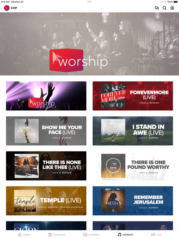 Church of His Presence iPad screenshot 4 - Lifestyle app