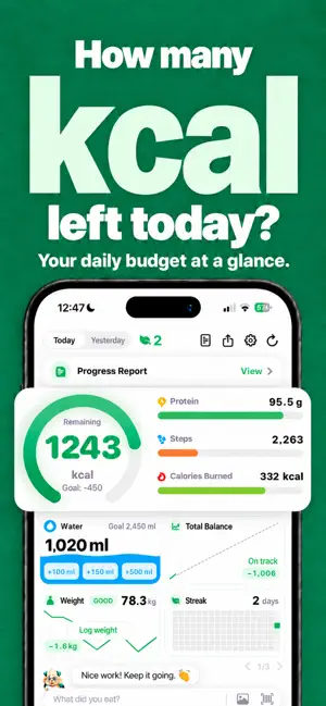 Calorie Counter: CaloHabit AI screenshot 1
