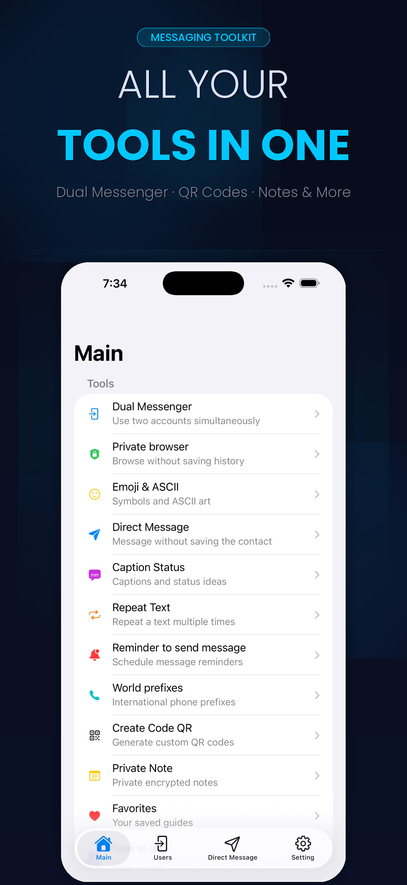 Dual Messenger - Multi Social