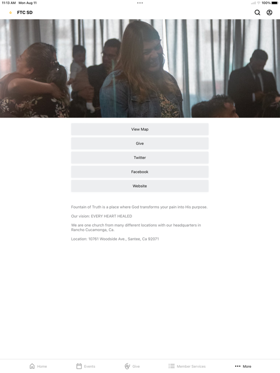 Fountain of Truth San Diego iPad screenshot 4 - Education app