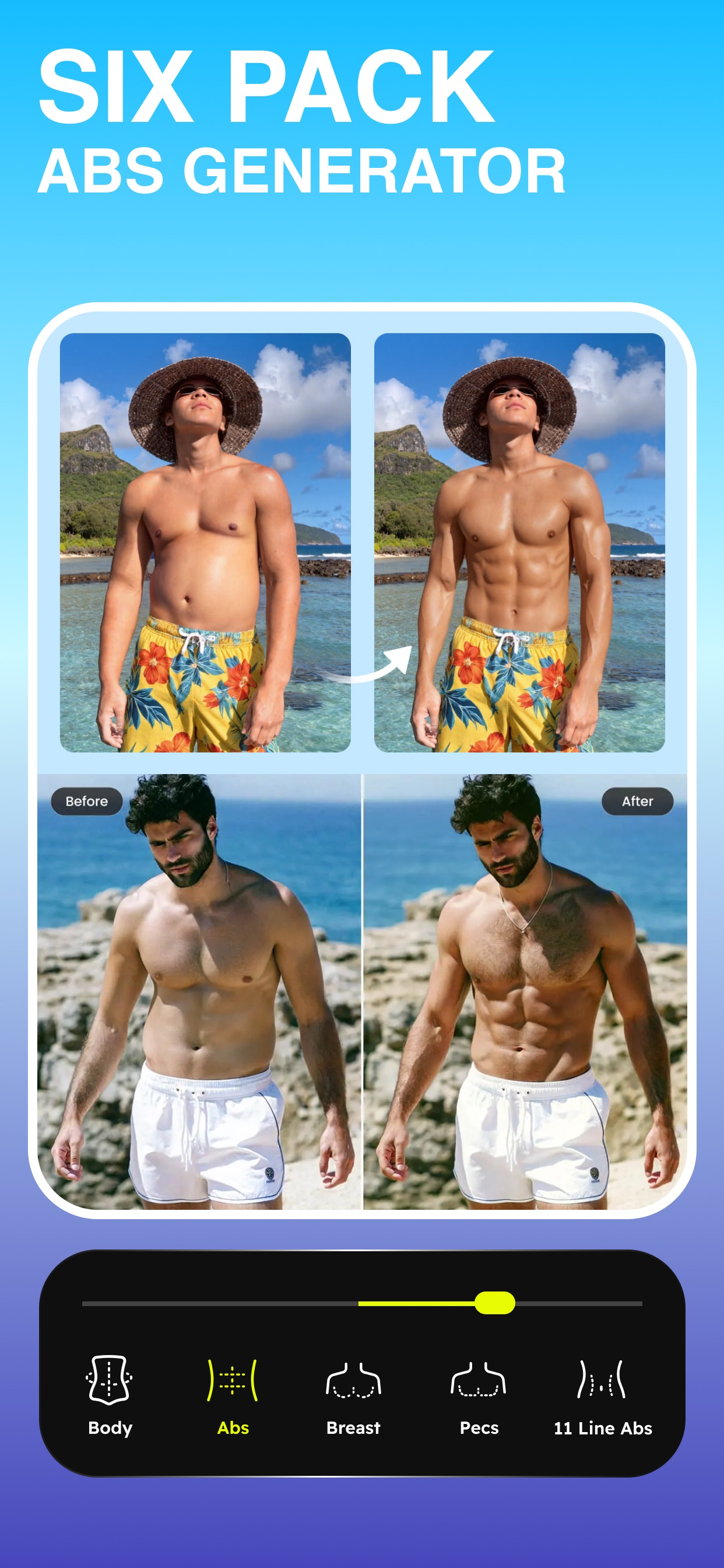 Body Editor: Slim & Muscle App