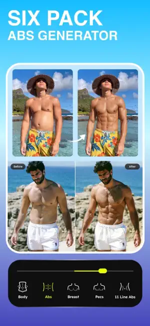 Body Editor: Slim & Muscle App screenshot 3