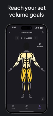 TopSet - Fitness Gym Tracker screenshot