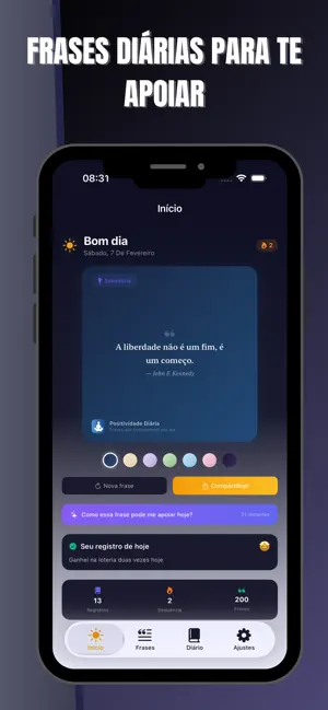 Positividade Diária screenshot 1
