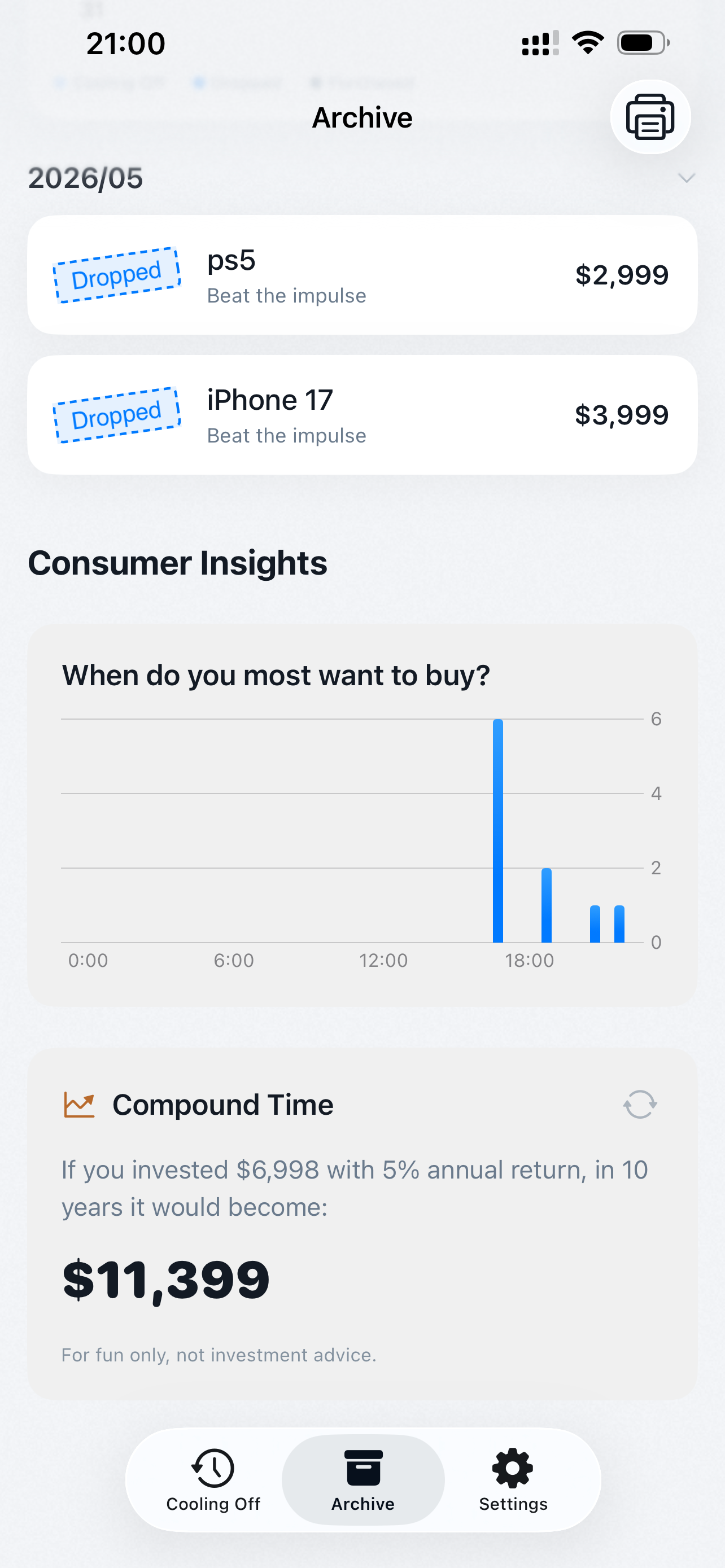 WantWise screenshot 3