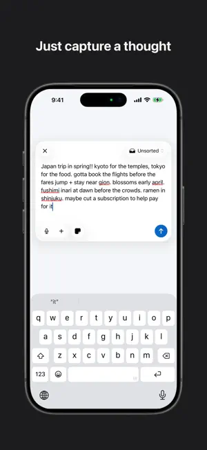 Clair Mind: AI Organized Notes screenshot 1