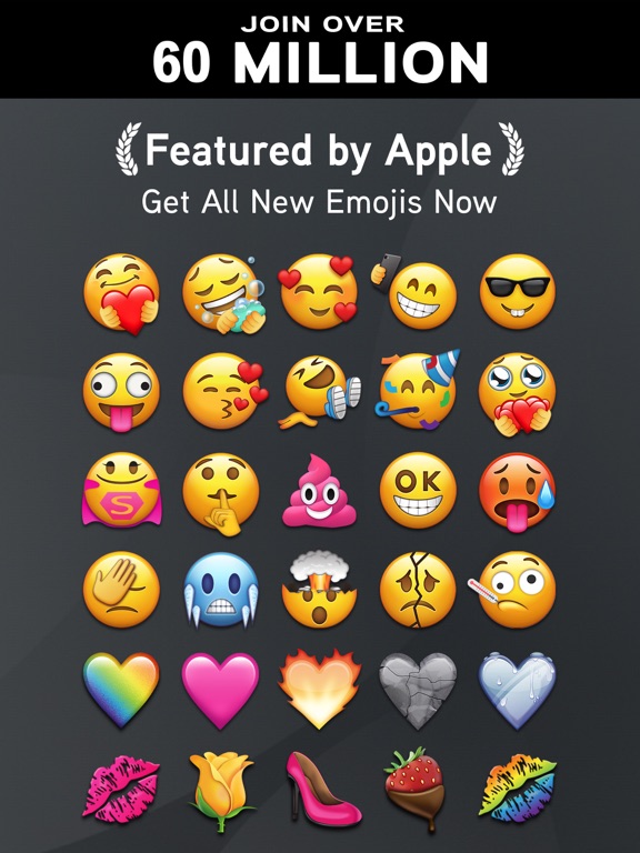 Emoji+ iPad screenshot 10 - Entertainment app