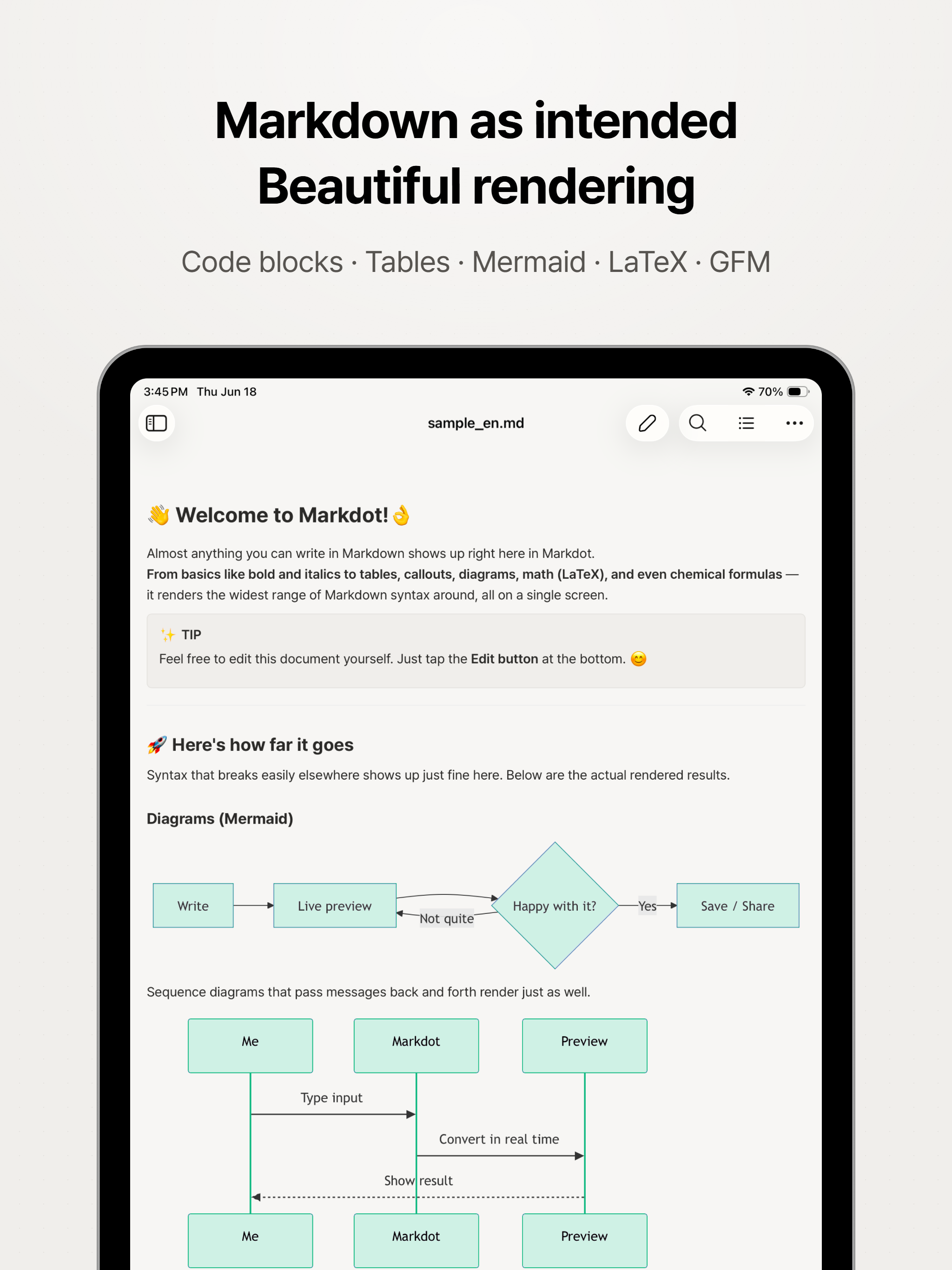 MarkDot: Fast MD Viewer&Editor screenshot 8