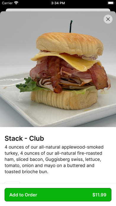 Harvest To Go iPhone screenshot 4 - Food & Drink app