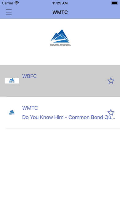 Mountain Gospel Radio Screenshot
