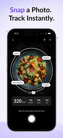 AI Calorie Counter - Calery iPhone screenshot