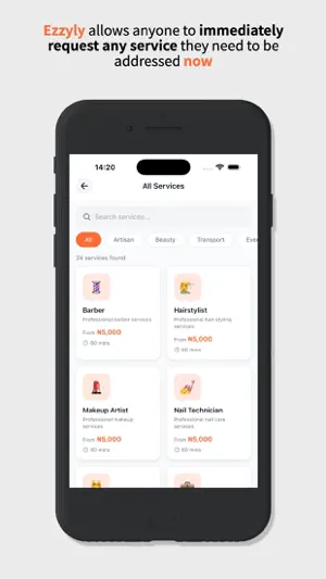 Ezzyly: Find Service Pros Now! screenshot 1
