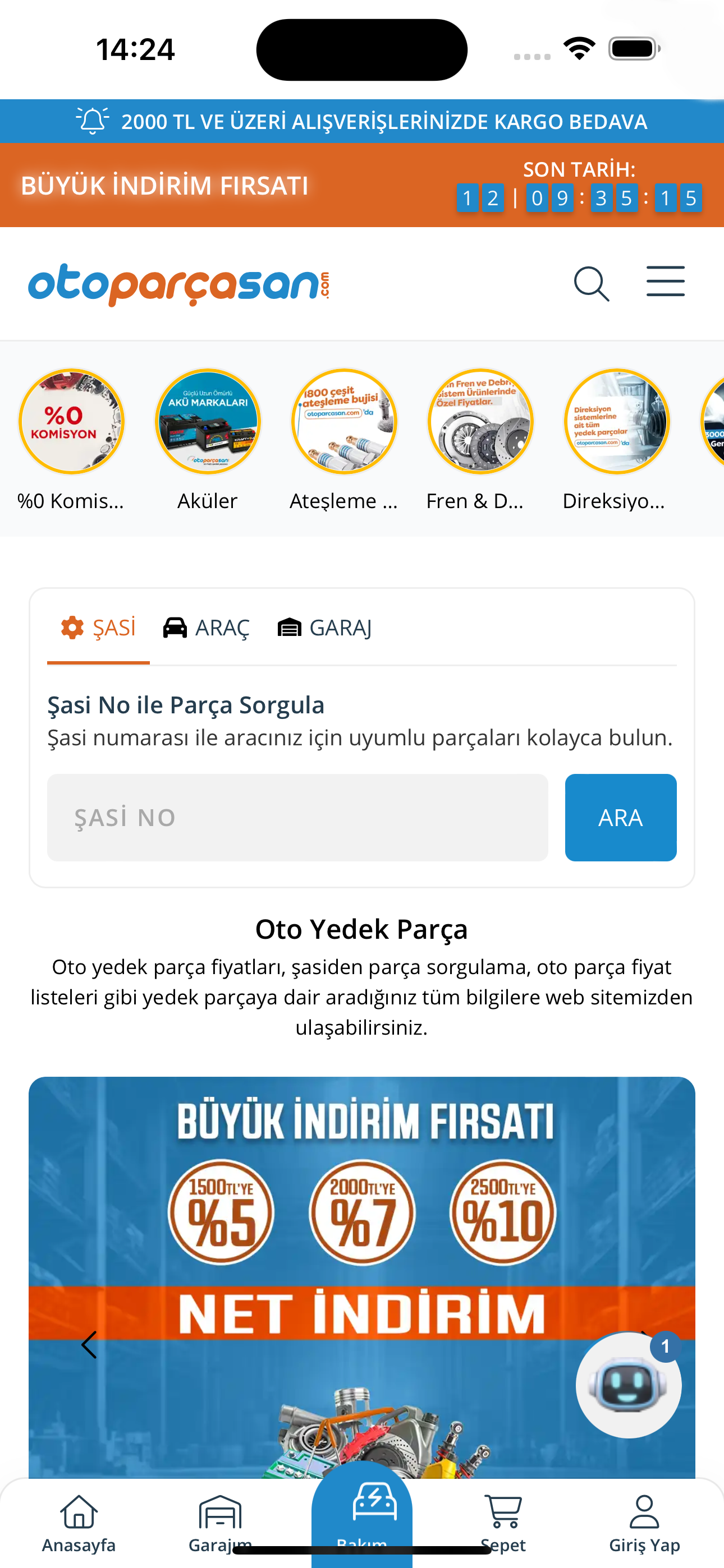 Otoparcasan - Yedek Parça
