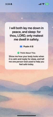 Scripture of the Day - Family iPhone screenshot