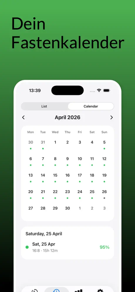 FastBreak — Fasten Timer — iPhone-Screenshot 3
