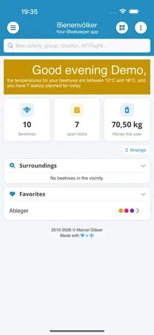 Bienenvölker screenshot 1