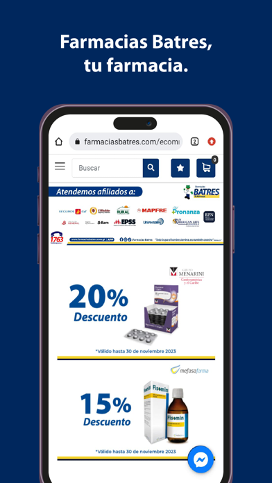 Farmacias Batres App Screenshot