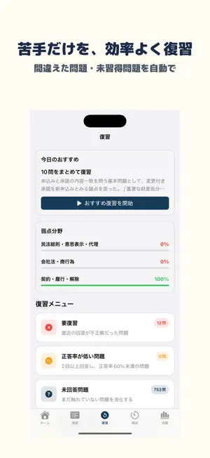 ビジネス実務法務検定試験 2級 | 2026年対策問題 screenshot 3