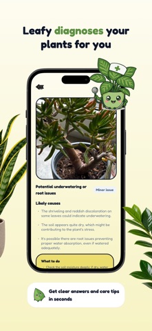 Leafy – Plant Care & Water iPhone screenshot